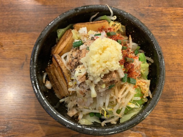 「清水次郎長まぜそば」@麺屋いっちょう 東海店の写真