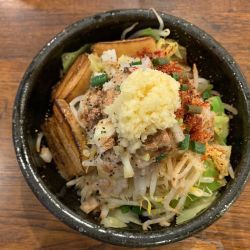 清水次郎長まぜそば