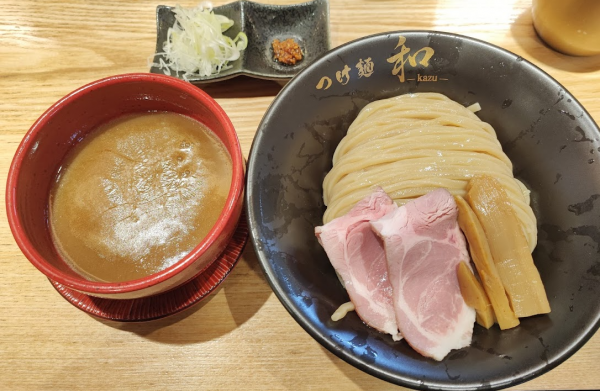「つけ麺(並)：1200円」@つけ麺 和の写真
