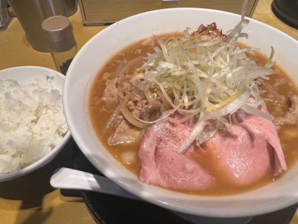 「【2月限定】生姜香る味噌らぁ麺 〆ご飯付き(1250円)」@セアブラノ神 slurpの写真