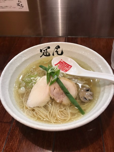 「鶏清湯ラーメン」@らぁめん冠尾 恵比寿西店の写真