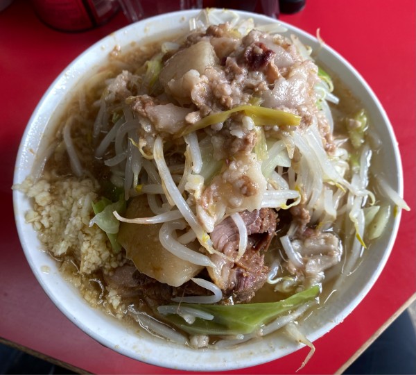 「小豚W」@ラーメン二郎 三田本店の写真