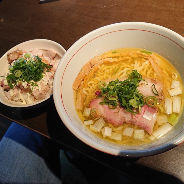 「虎徹そば  塩味」@麺や 虎徹の写真