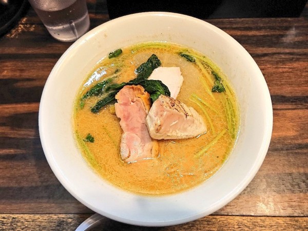 「サワラ出汁のみそ仕立て」@稲荷屋の写真