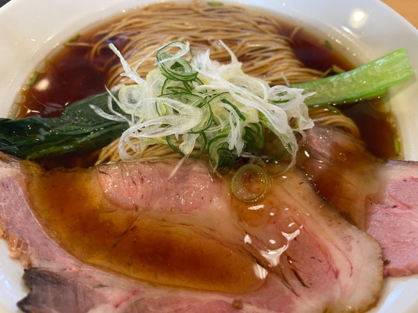 「しょうゆらーめん820円(細ストレート麺)」@らーめん福ちゃんの写真