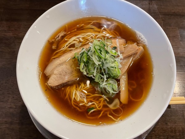 「中華そば　￥８００」@麺屋 純真侍の写真