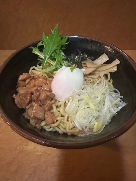 「浜そば　大盛　温玉」@油そば専門店 浜そば 本店の写真