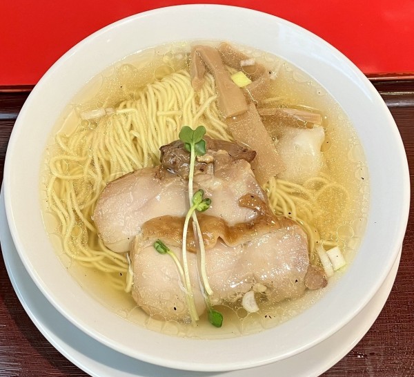 「とりそば(東京駅限定)」@鳥藤とりそばスタンド グランスタ東京店の写真