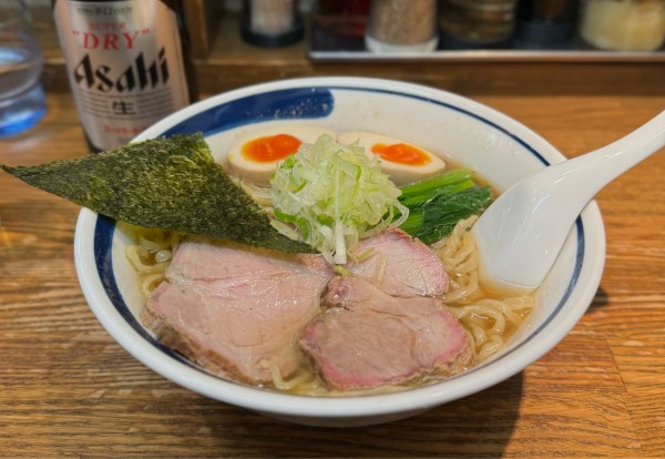 「支那そば¥750、煮玉子¥100」@青竹平打ち中華そば 麺壱吉兆の写真