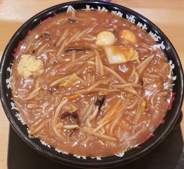 「餡掛け五目野菜味噌らーん￥935」@二代目らーめん源之丞の写真