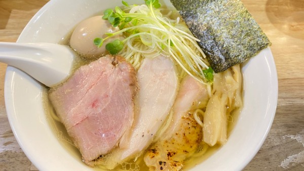 「特製香味塩そば」@麺屋 鶯 uguisuの写真