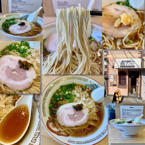 「腕刀そば600円」@麺尊RAGE中野腕刀の写真