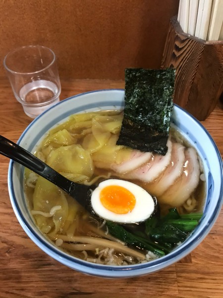 「チャーシューワンタン麺」@奥州白河ラーメン ○政の写真