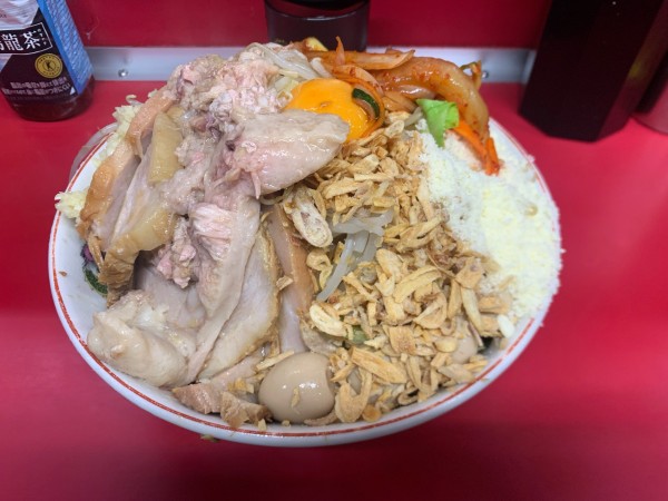 「汁なし小」@ラーメン二郎 湘南藤沢店の写真