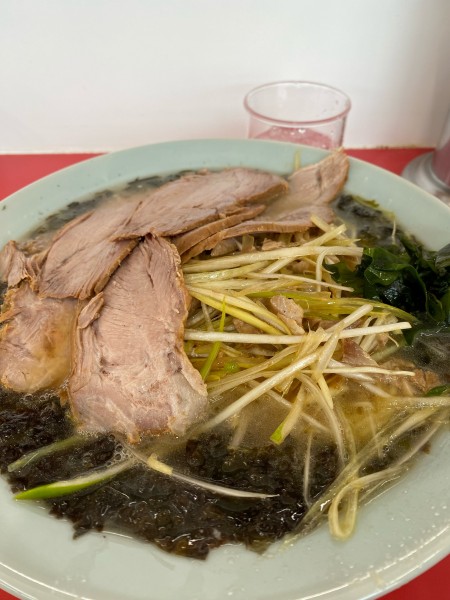 「ネギチャーシュー岩のりラーメン　¥1,400」@ラーメンショップ 二宮店の写真