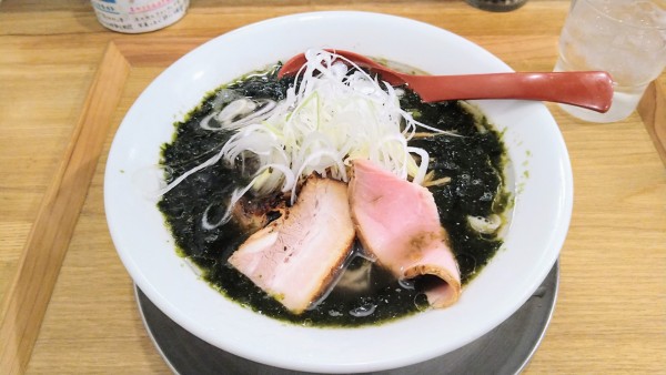 「【限定】初摘み海苔の塩らーめん」@麺や 七彩 八丁堀店の写真