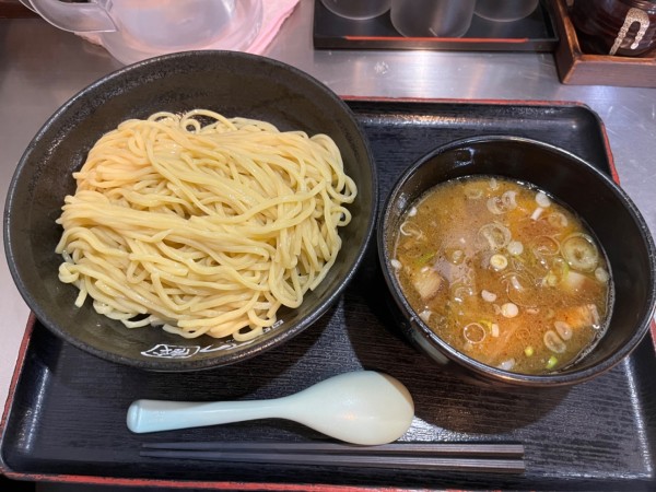 「醤油つけ麺 780円大」@つけめん てつ蔵 和光市店の写真