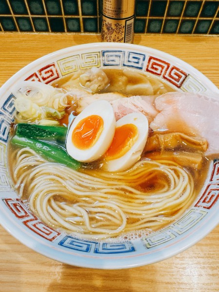 「特製中華そば」@ほっこり中華そば もつけの写真