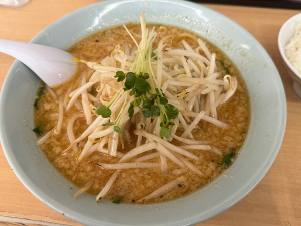 「みそらーめん」@くるまやラーメン 箕輪店の写真