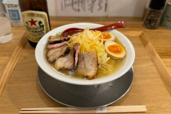 「特製らーめん塩味 ¥1700」@麺や 七彩 八丁堀店の写真