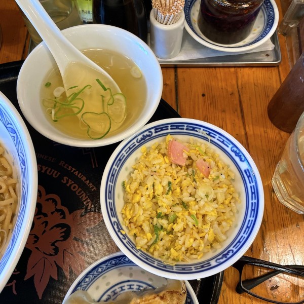 「ミニ炒飯（週替わりランチBセット）」@中国ラーメン 揚州商人 町田忠生店の写真