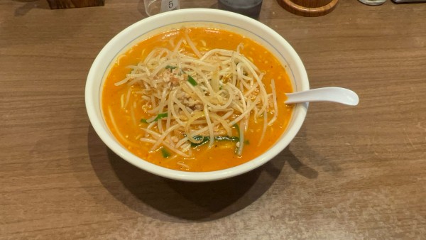 「味噌ラーメン　1辛」@福しん 大久保駅前店の写真