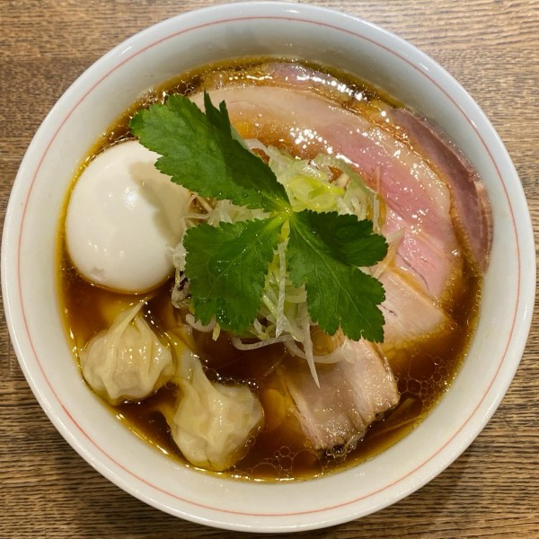 「特製中華そば ¥1,450 山椒和え玉 ¥300」@中華そば 麺壁九年 本店の写真