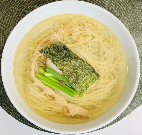「塩らぁ麺　麺大盛り」@麺や金時の写真