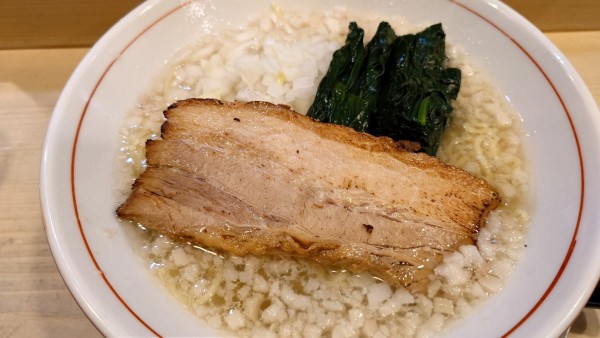 「懐かしいラーメン　塩　900円」@中華そば すばる食堂の写真