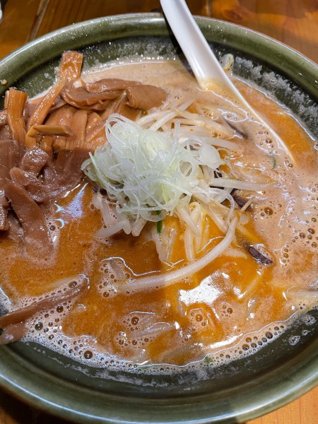 「辛みそラーメン　メンマ」@北海道らーめん きむら初代の写真
