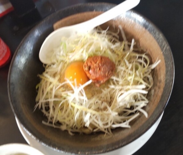 「麻辣そぼろ入ねぎ玉中華そば630円」@幸楽苑 山形嶋店の写真