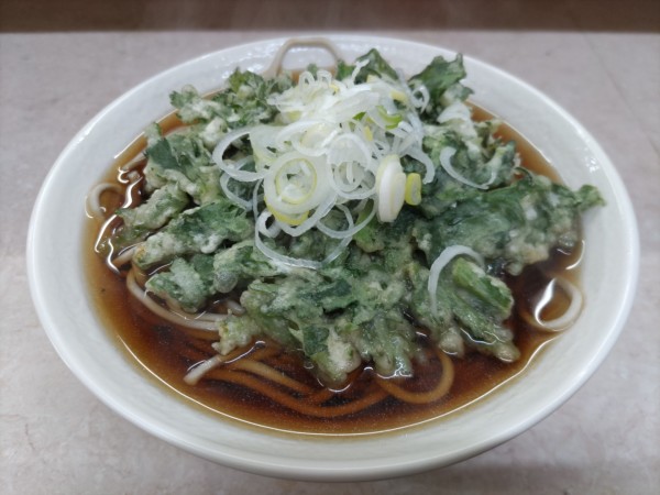 「春菊そば」@そば信の写真