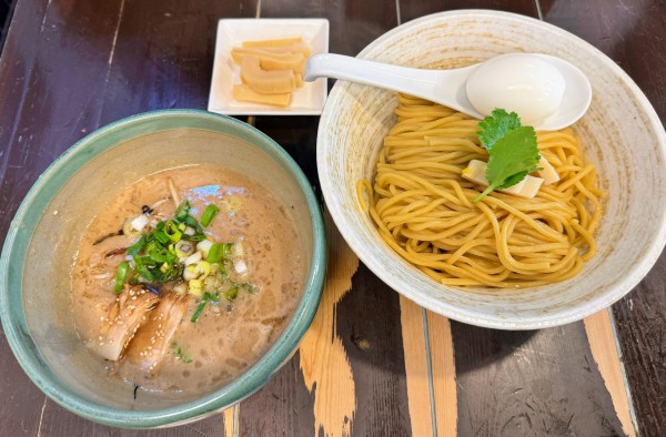 「濃醇味噌つけ麺+大盛+ゆず塩メンマ」@札幌つけ麺 風棶堂の写真