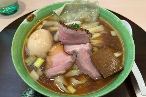 「特製手打ち中華蕎麦(醤油)」@手打麺祭 かめ囲の写真