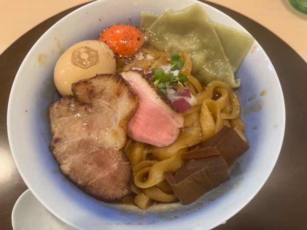 「特製あぶらそばこってり鶏油」@手打麺祭 かめ囲の写真