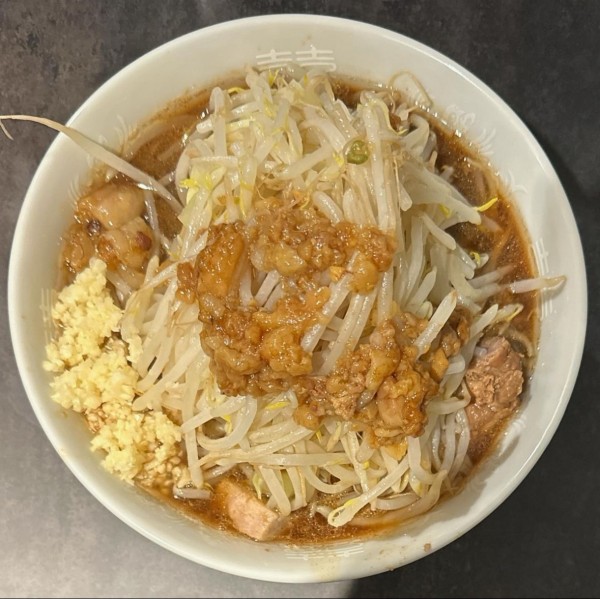 「ラーメン少なめ（ニンニク アブラ）」@Hi-Fat Noodle BUTCHER’Sの写真