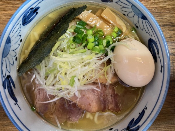 「魚こく塩 830円（特製+350円）」@らぁめん天天の写真