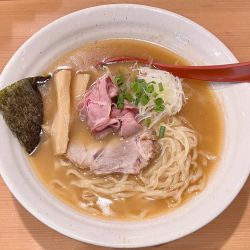 焼きあご塩らー麺　大盛