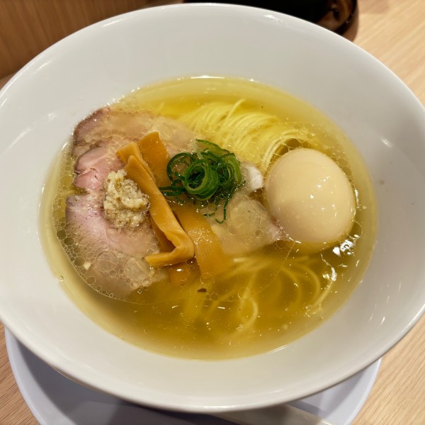 「味玉塩中華そば」@中華蕎麦 一心の写真