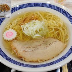 塩らーめん　＋ギョーザ（６個）：サービス券