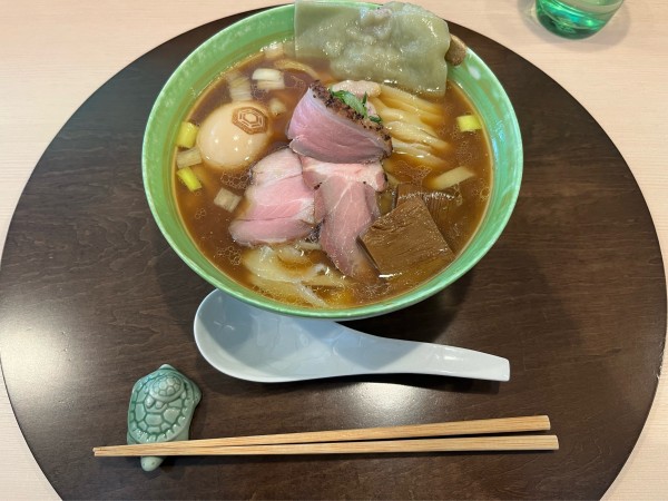 「特製手打中華蕎麦 醤油」@手打麺祭 かめ囲の写真