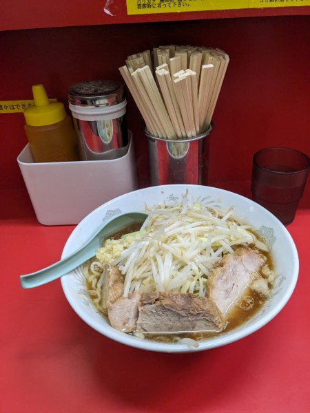 「小（麺少な目）」@ラーメン二郎 上野毛店の写真