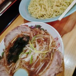 醤油ネギつけ麺(大盛)(950+150円)