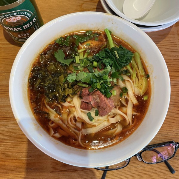 「台湾番茄牛肉麺」@886食堂 中華街店の写真