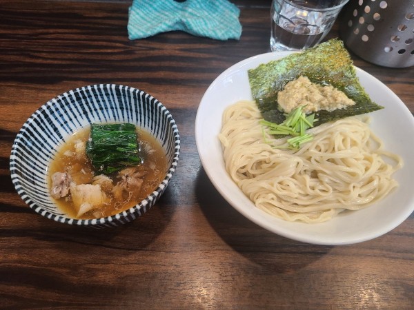 「【限定】蛤つけそば」@中華そば 梟の写真