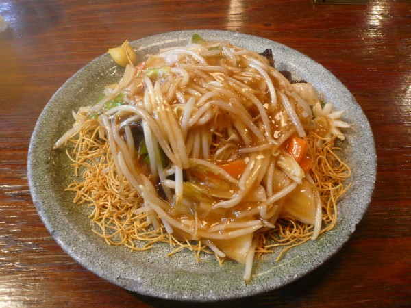 「かた焼そば」@壱徹らーめん 立川柴崎町店の写真