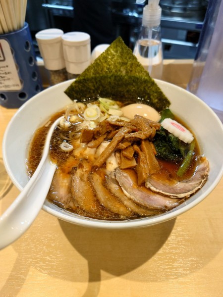 「チャーシュー味玉醤油ラーメン」@中華そば 結。の写真