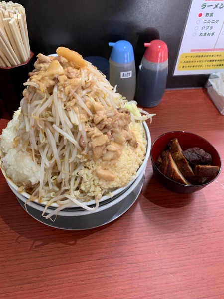 「ラーメン特盛」@ラーメン一太豚の写真