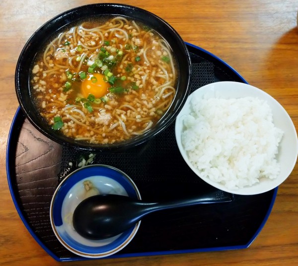 「親子時雨そば（780円）」@たまる屋の写真