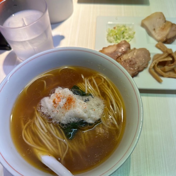 「稲庭中華そば+和え玉　¥1,200」@本枯中華そば 魚雷の写真